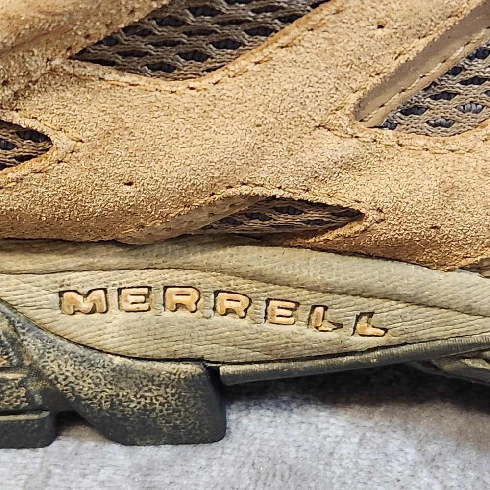 Merrell‎ Boot Mens 12 Brown Moab 3 Mid waterproof Hiking Walking Gorpcore